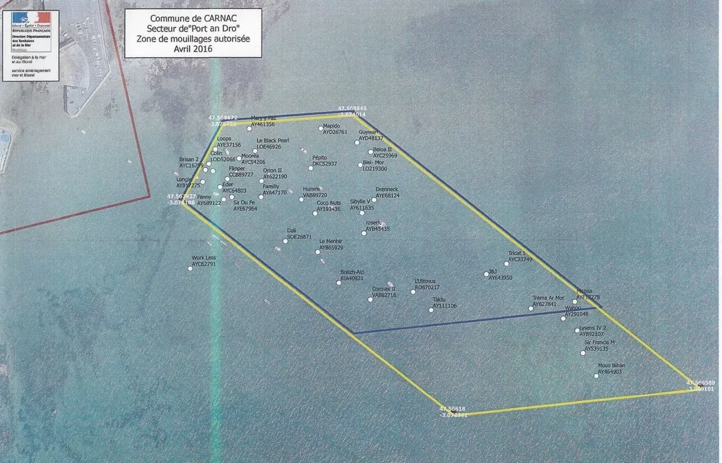le mouillage de Port en Drô