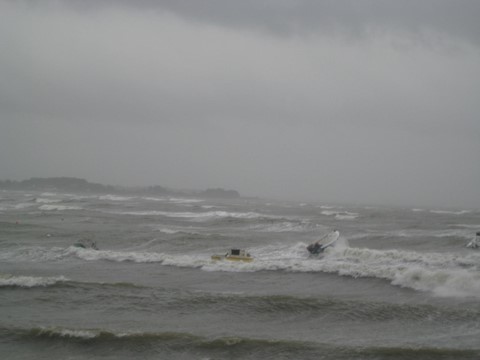 mouillage pointe Churchill 3 Carnac