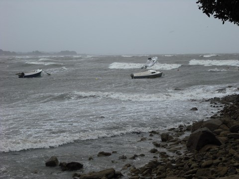 mouillage pointe Churchill 4 Carrnac